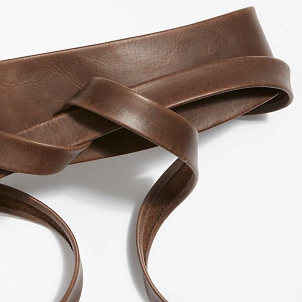 Wrap Belt - Chocolate - OS