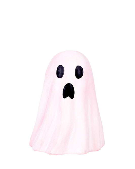 Casper Ghost Décor   Pink/Black   5''