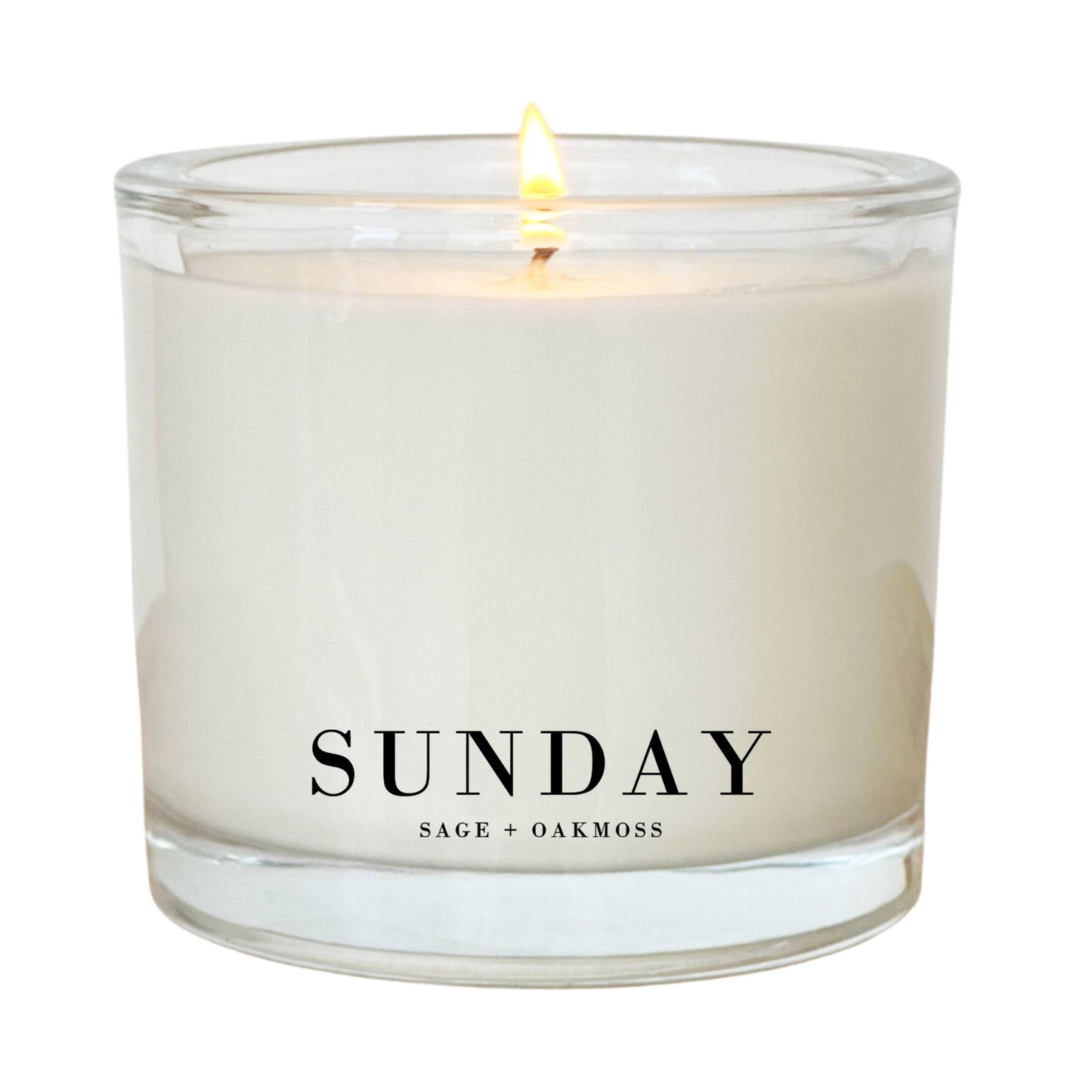 Sunday | Sage + Oakmoss Coconut Wax Candle