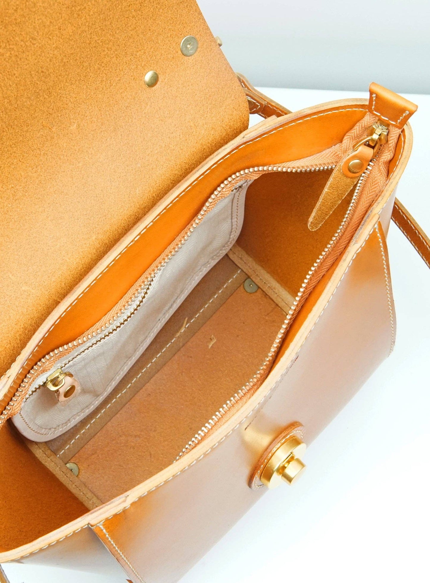 Vive 2.0 Classic Top Handle Satchel - Apricot
