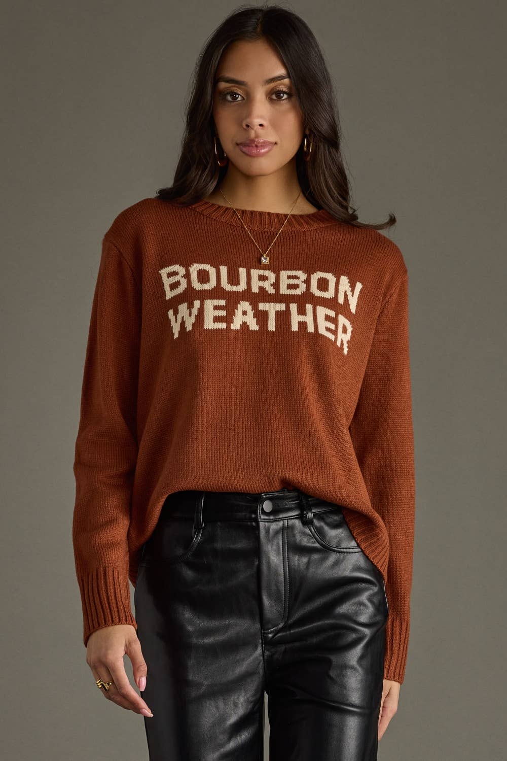 Rust & Ivory Bourbon Weather Sweater *