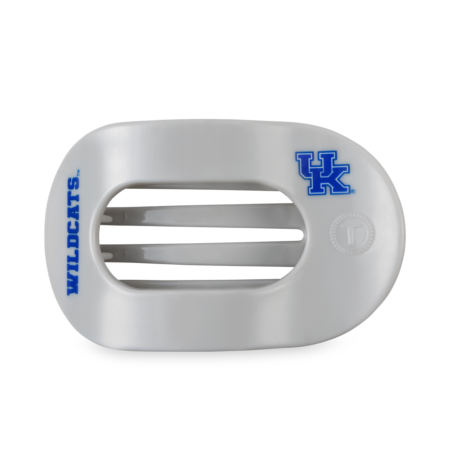 Flat Round Hair Clip | Large | Go Big Blue!