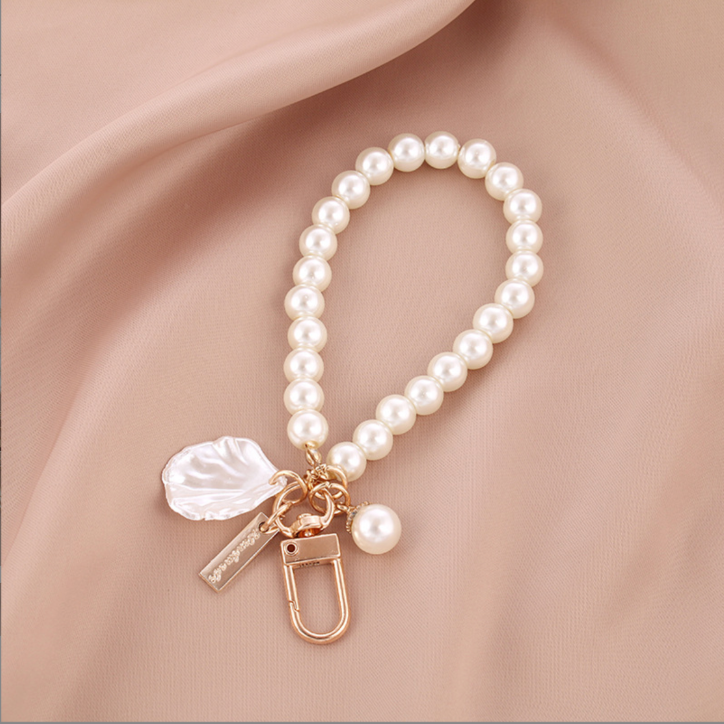 Faux Pearl KeychainFaux, AirPods Case Chain, Accessorie