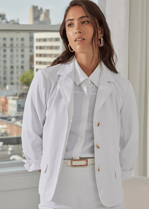 Lysse Della Demin Cropped Blazer