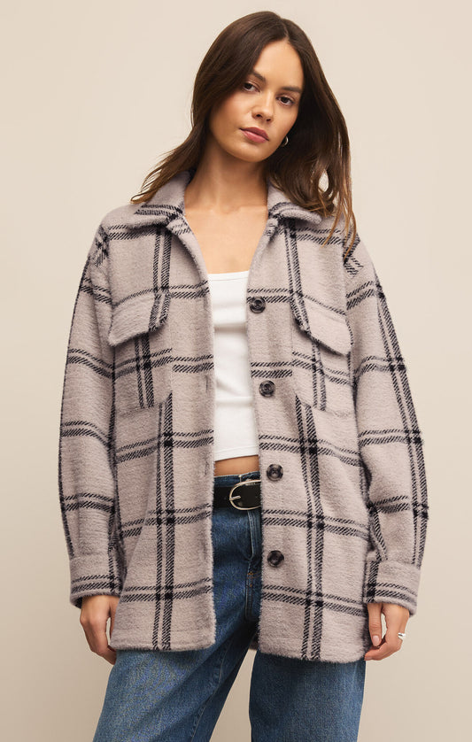 Z Supply Tucker Plaid Coat