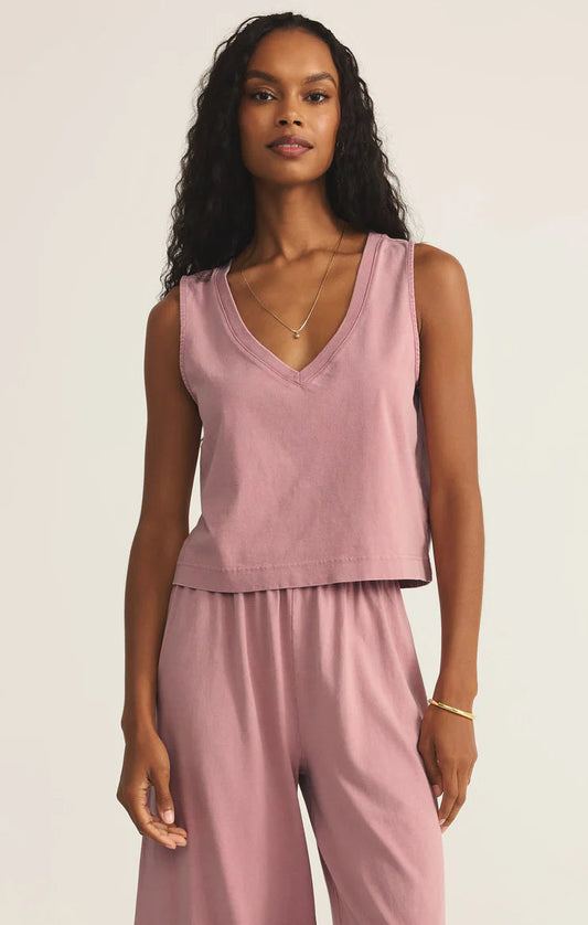 Z Supply Sloane Pink Smoke Tank