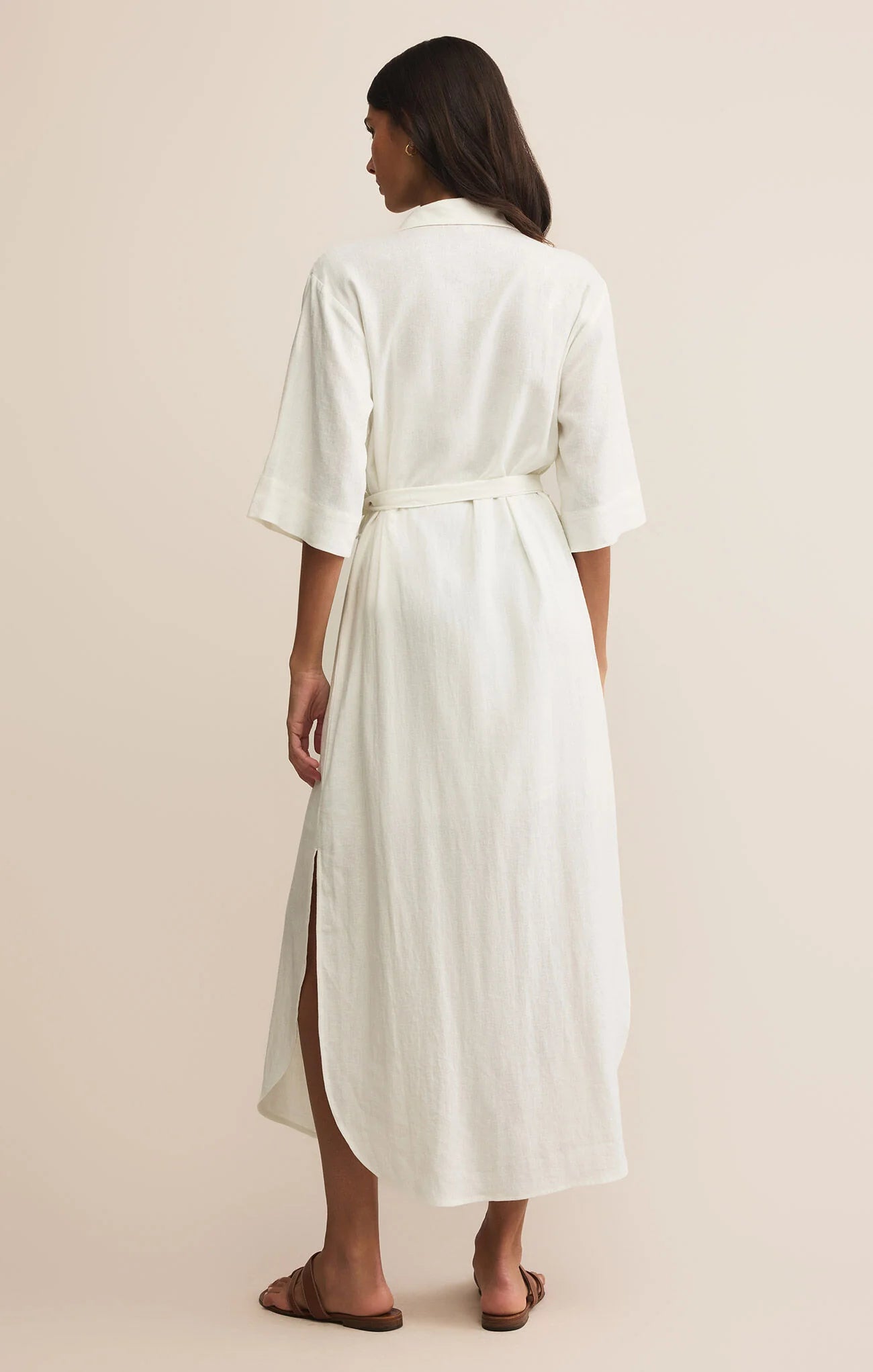 Z Supply Brise Linen Midi Dress