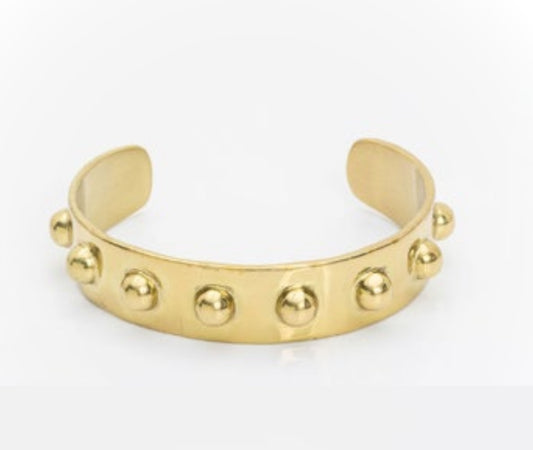 T&T Rivets Cuff - Brass