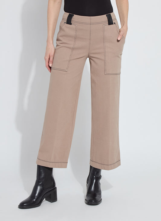 Lysse Valerie Wide Leg Cropped Denim