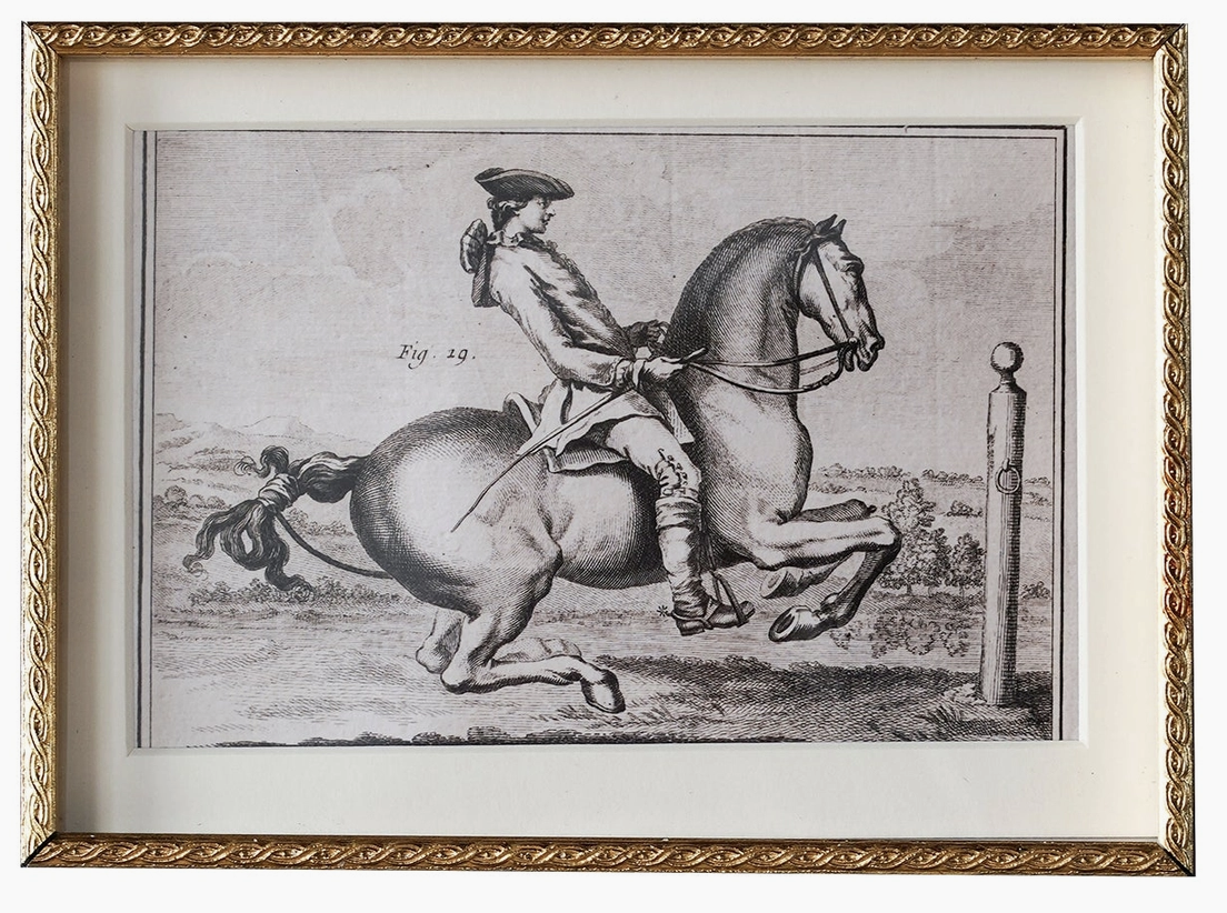 Chesham Man on Horseback - One Rider at Post, Fig. 19, 7x5