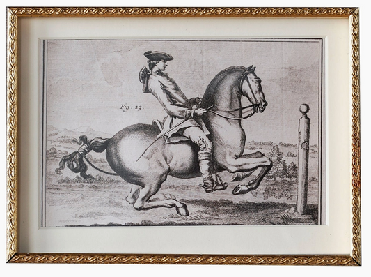 Chesham Man on Horseback - One Rider at Post, Fig. 19, 7x5