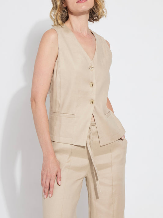 Lysse Nixie Linen Gilet