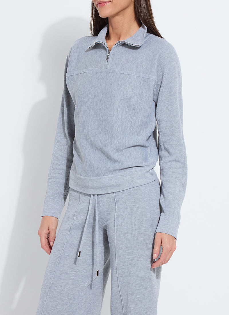 Lysse Viola knit lounge sweatshirt