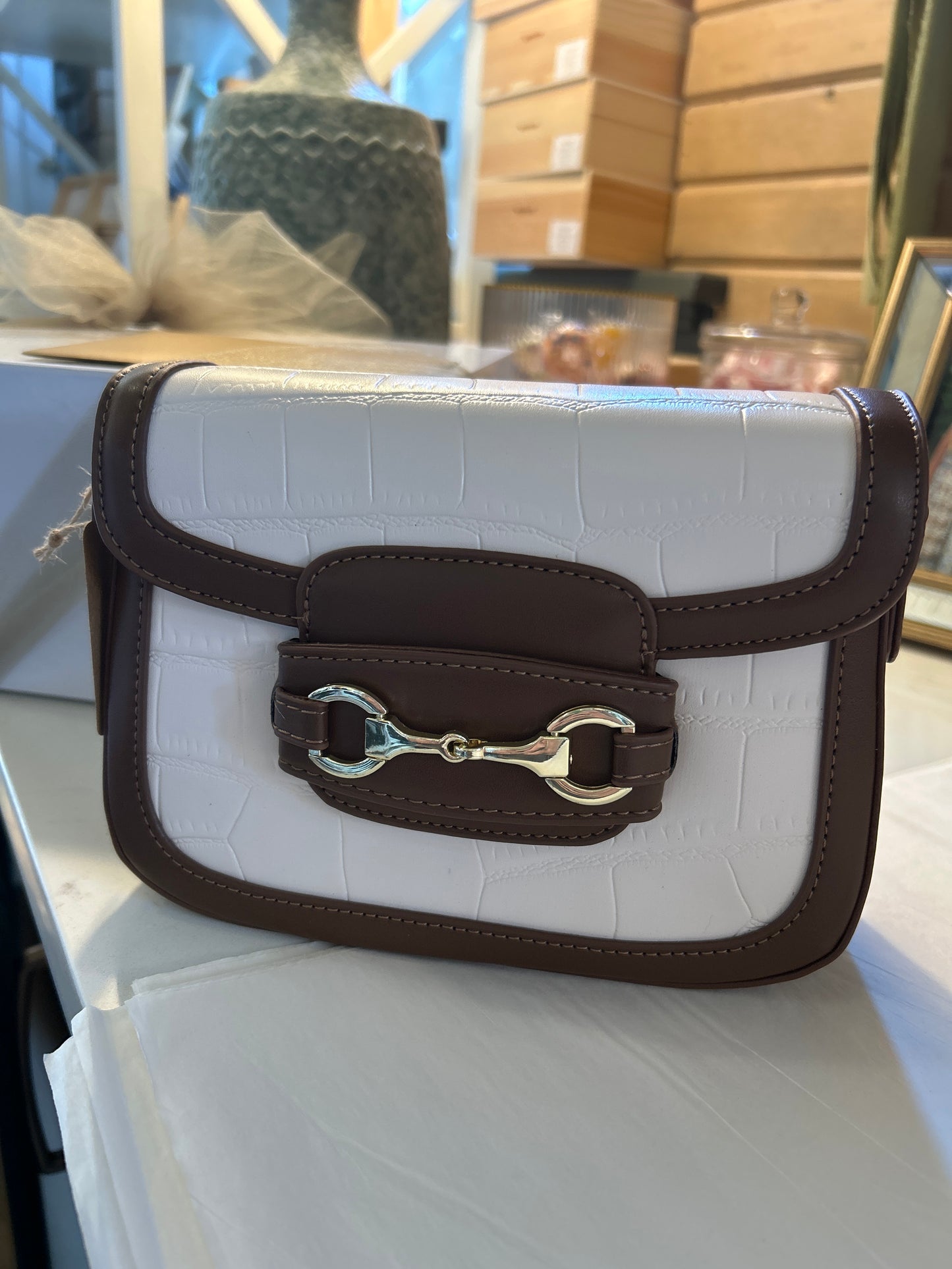AWST Int'l  Snaffle Bit Shoulder Bag
