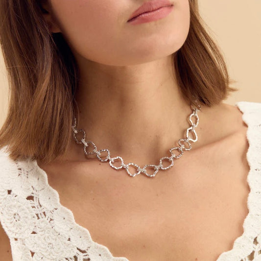 Brackish SOUTH OF BROAD RHODIUM PLATED NECKLACE