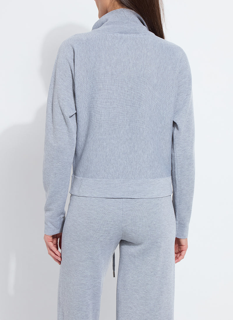 Lysse Viola knit lounge sweatshirt