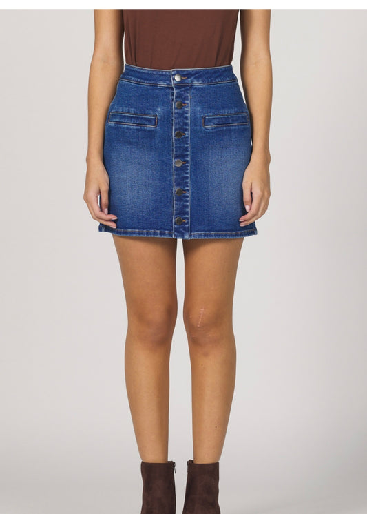 Dear John Button Front Quinn Skirt
