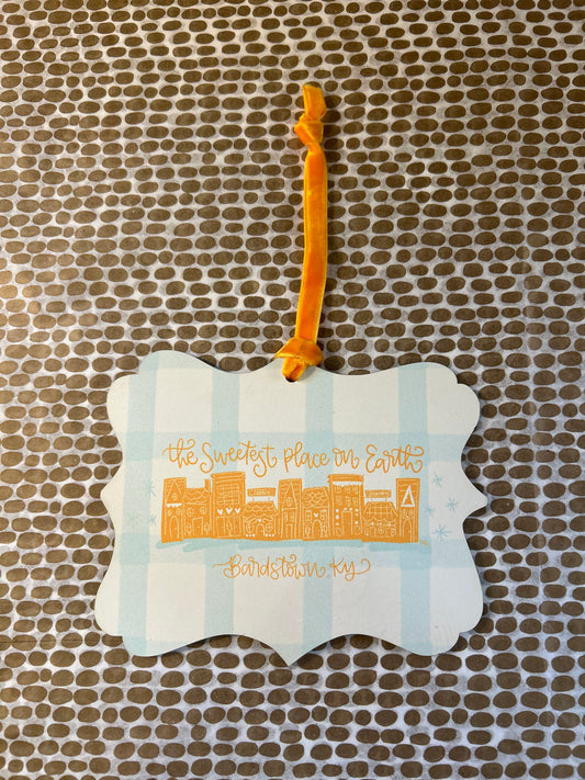 DBR Sweetest Place on Earth Ornament