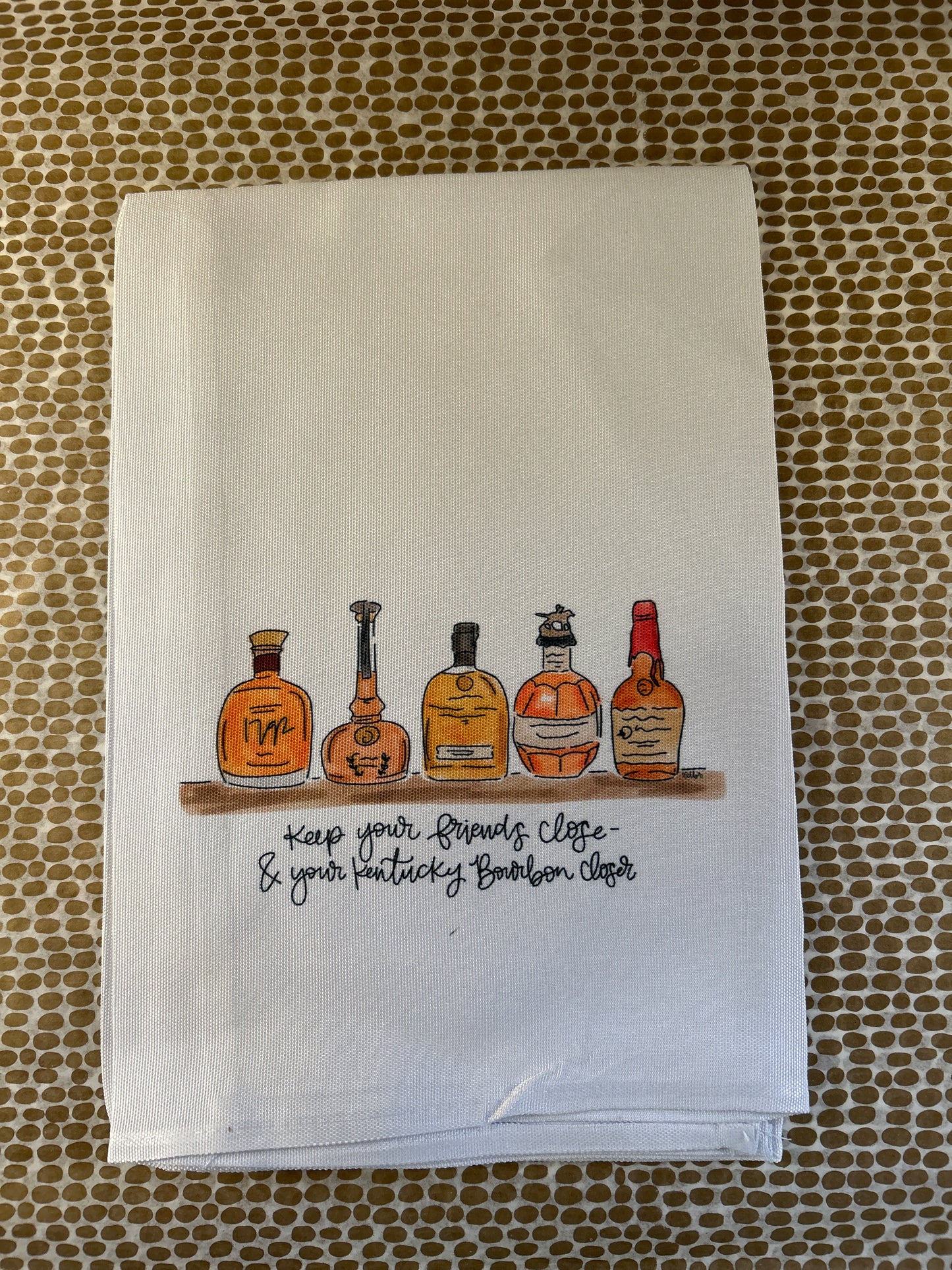 DBR Bourbon Closer Tea Towel