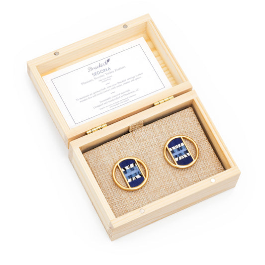 Brackish Sedona Circle Earrings