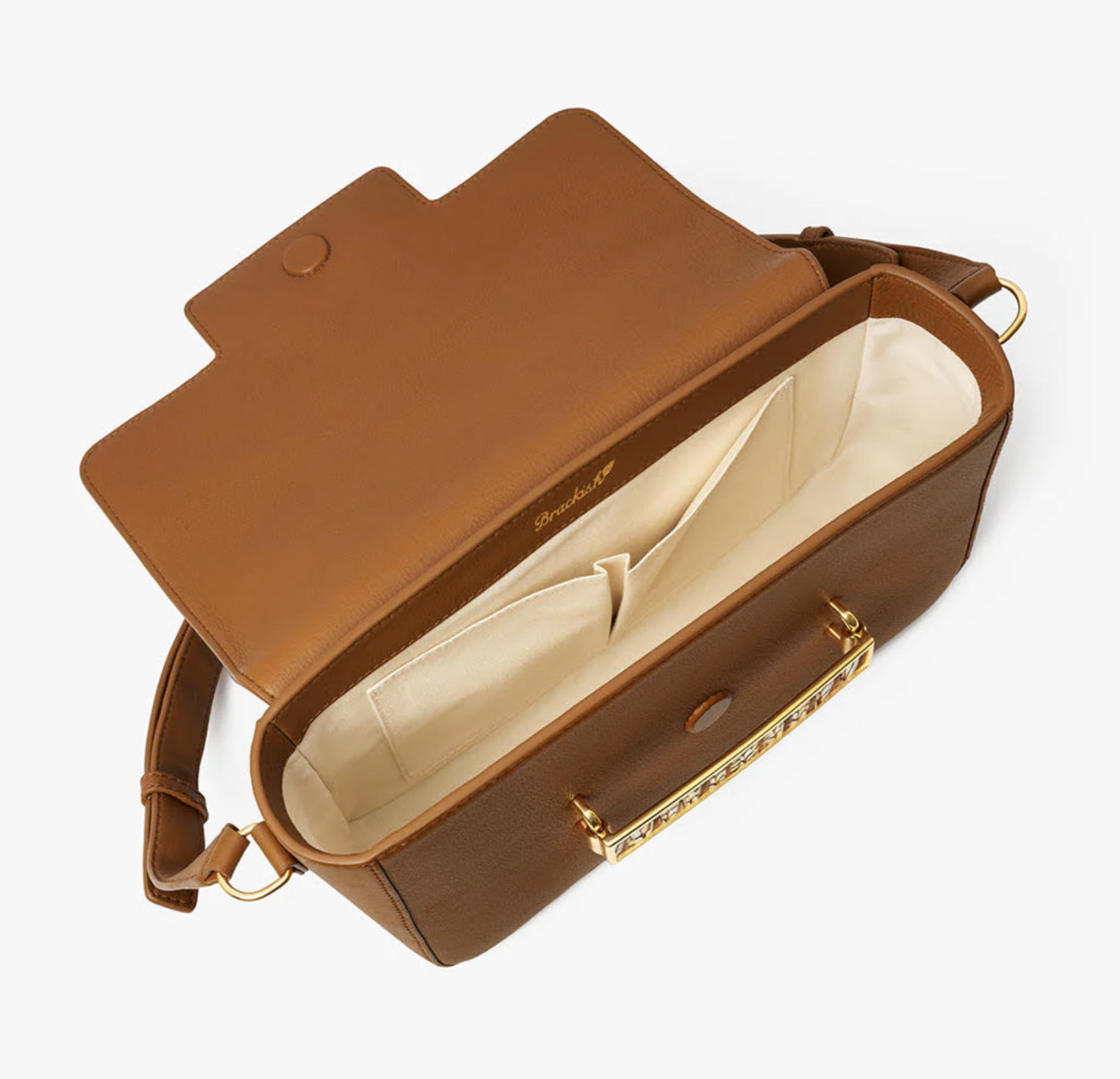 Brackish Oxford Crossbody Bag in Tan-Quail