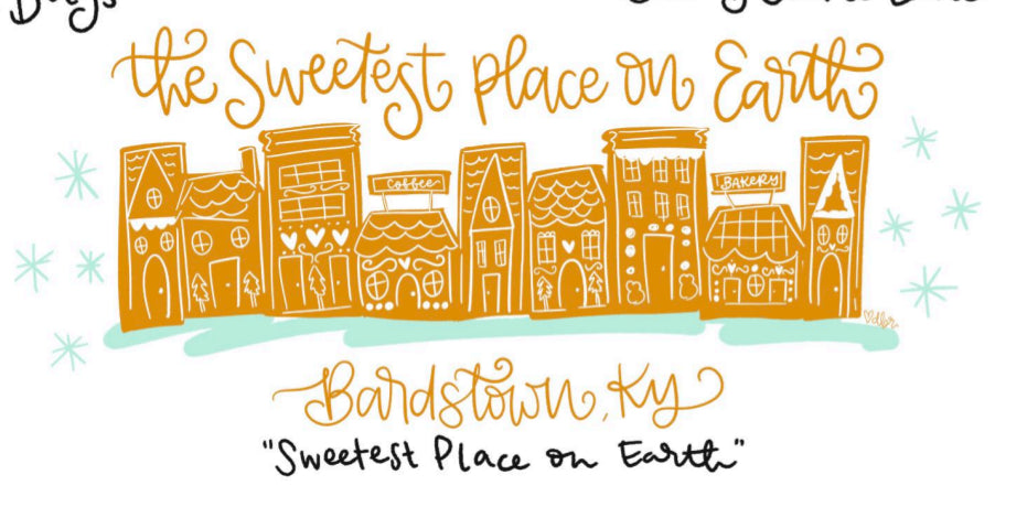 DBR Sweetest Place on Earth Ornament