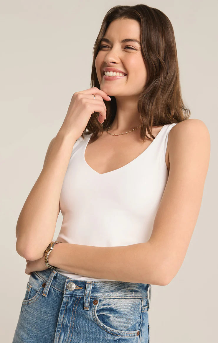 Z Supply Avala V Neck Tank