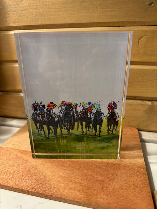 Martimar Reflections Racehorse Acrylic Art