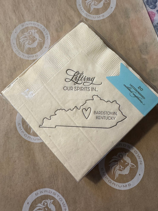 Lifting Our Spirits In... Local Cocktail Napkins