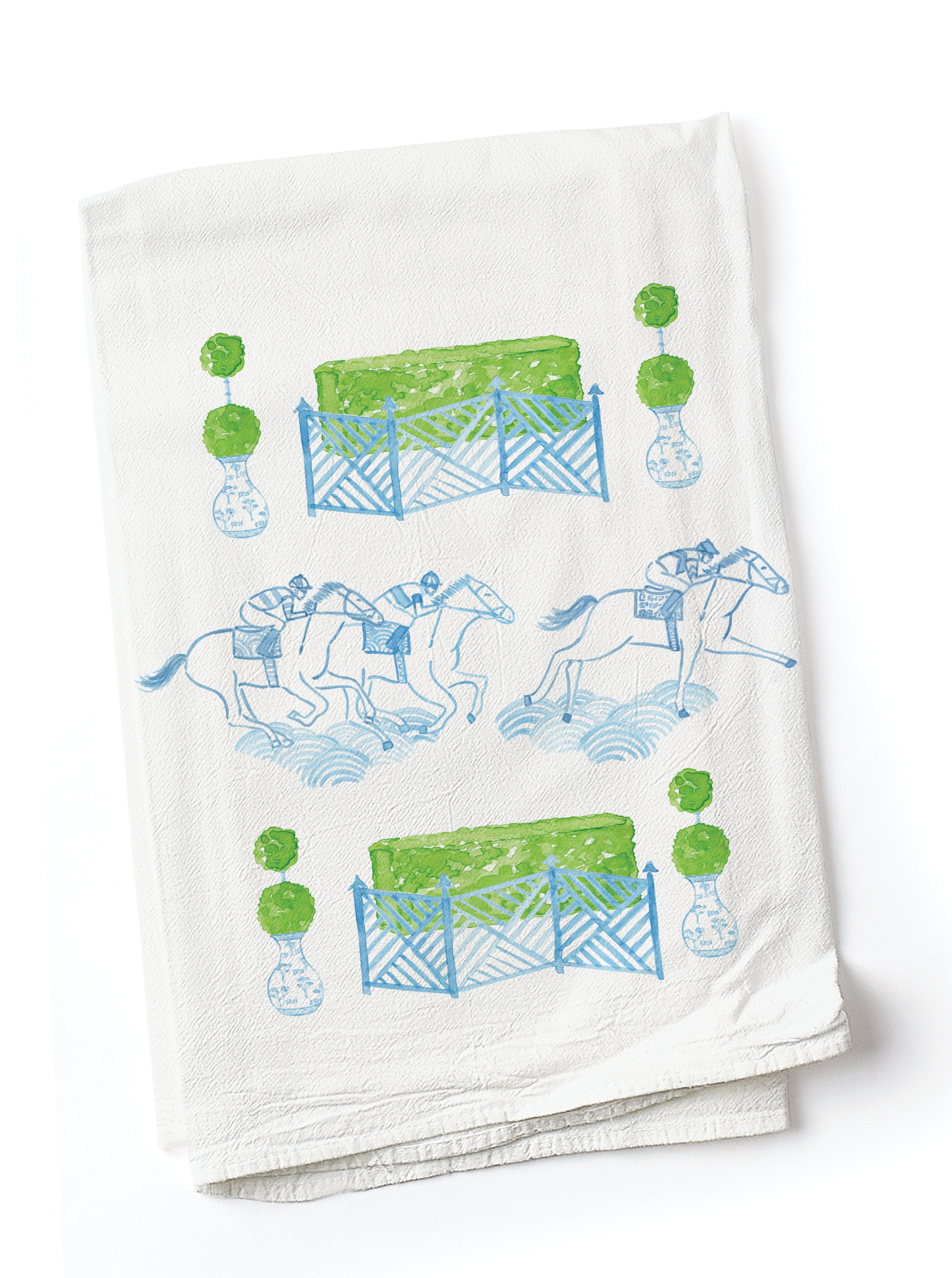 Steeplechase Tea Towel