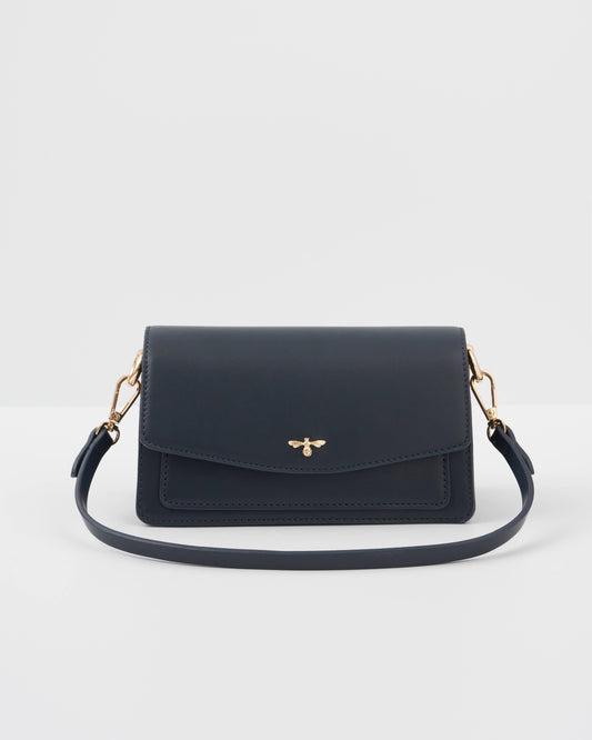 Running Bunny Navy Shoulder Purse