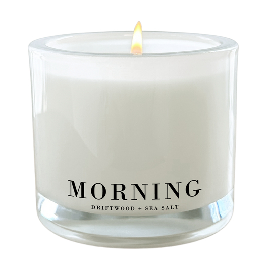 MORNING | Driftwood + Sea Salt Candle | Signature Collection