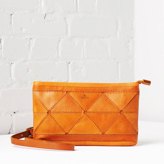 Origami Clutch / Crossbody Bag - Turmeric