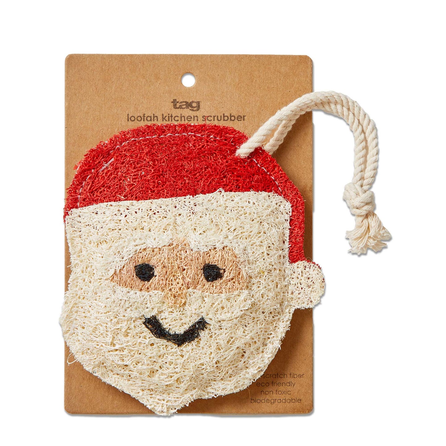 Christmas Christmas Santa Loofah Scrubber