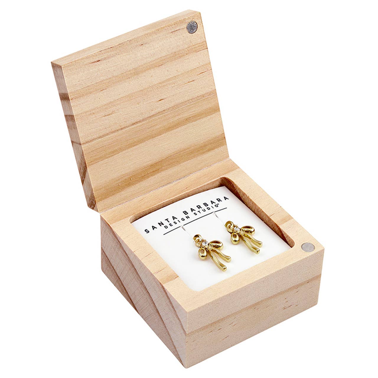 Treasure Box Bow Earring - Bows