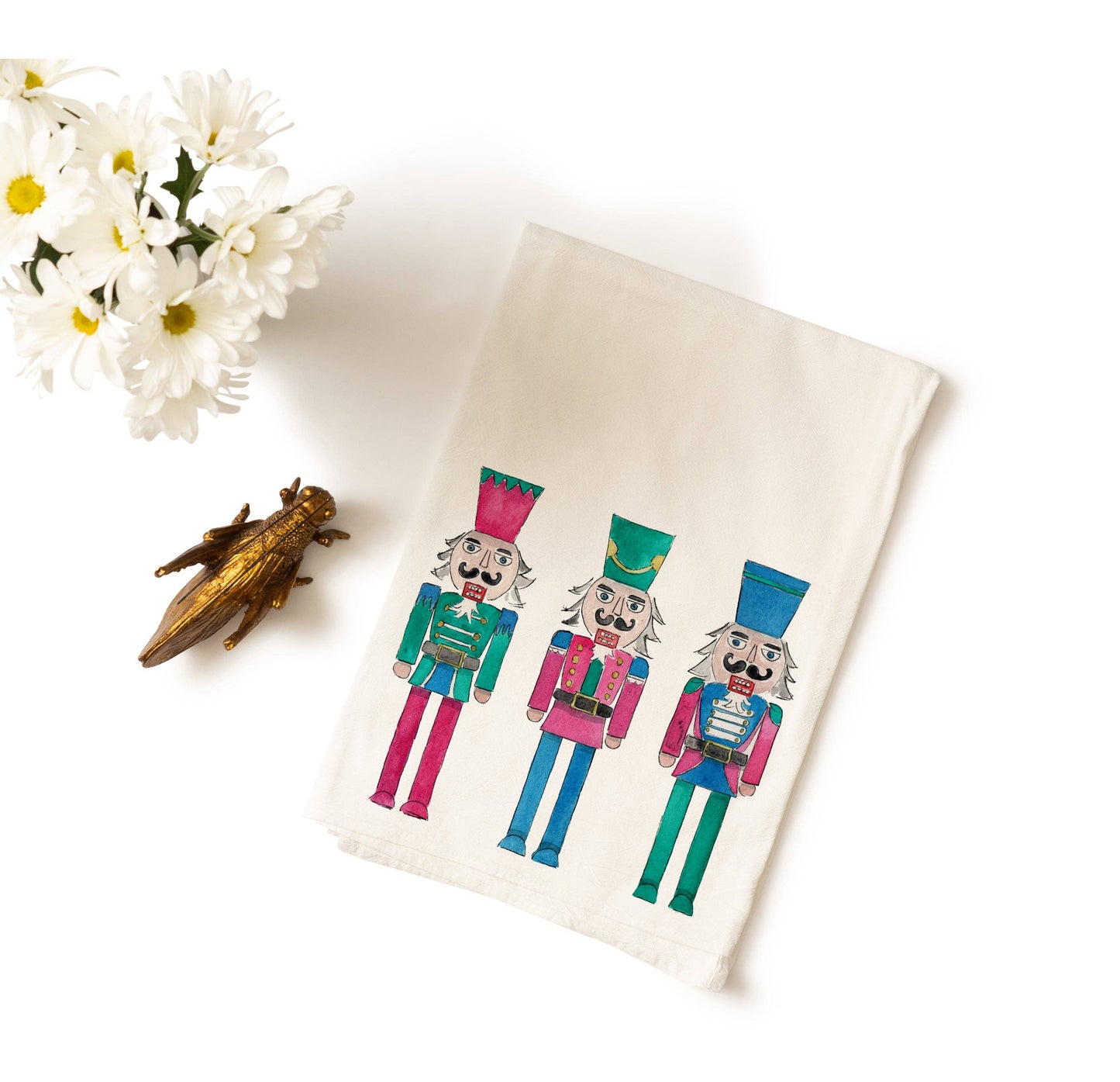 Nutcracker Tea Towel
