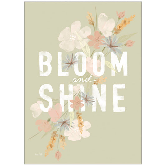 Bloom & Shine - Birthday Card