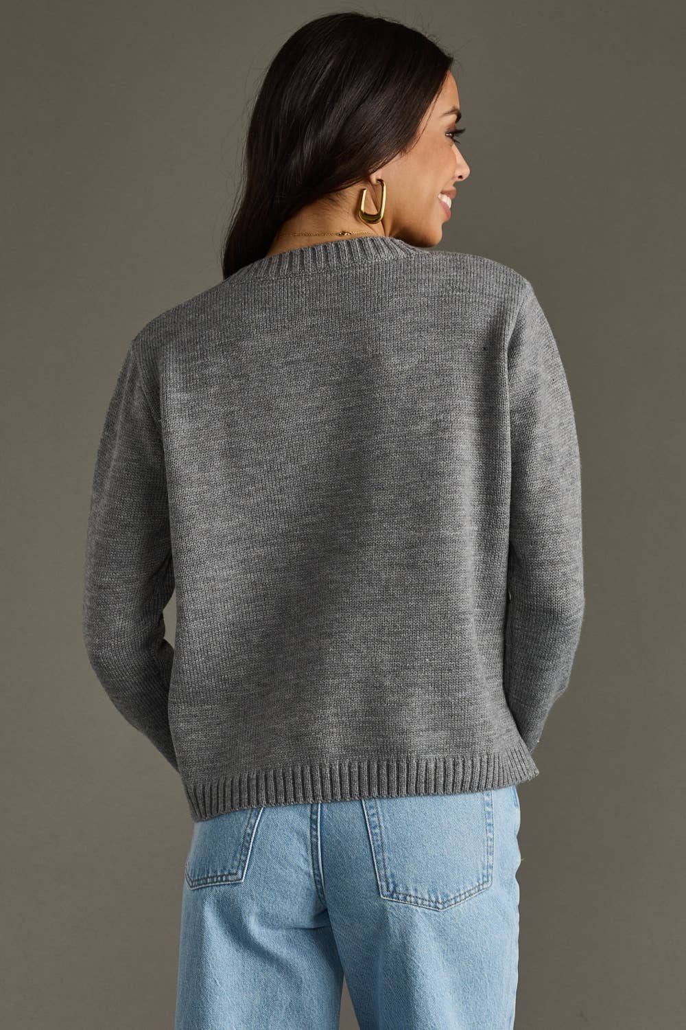 Gray Whiskey Weather Sweater *