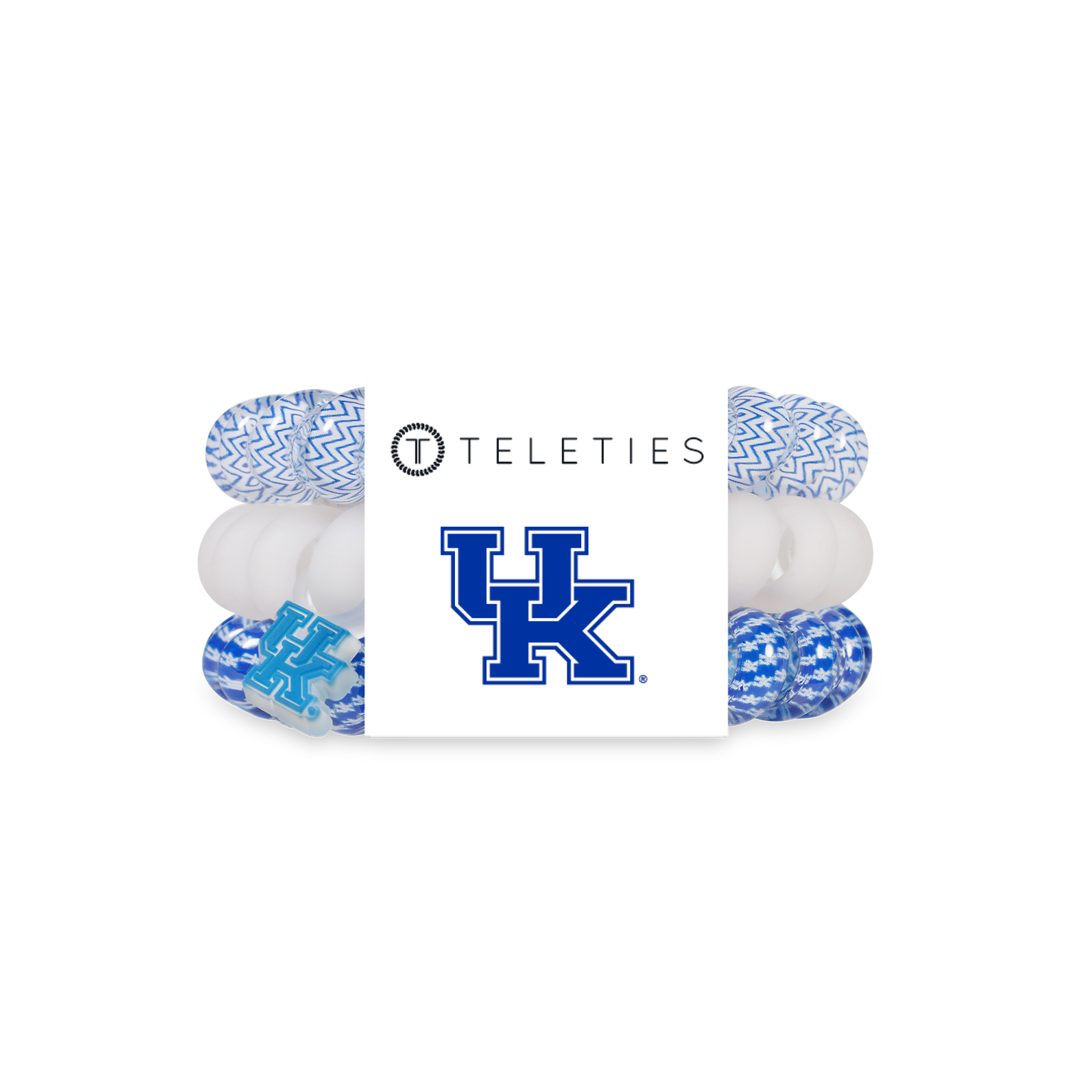 Spiral Hair Coils | Large | Go Big Blue! Hair Ties