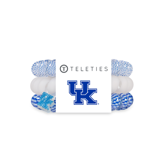 Spiral Hair Coils | Large | Go Big Blue! Hair Ties