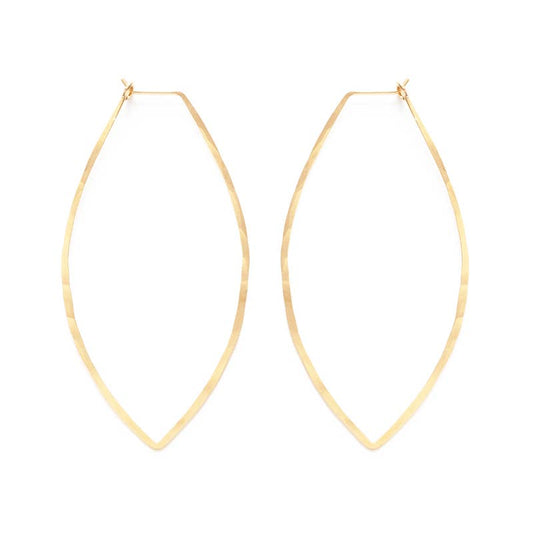 Large Petal Hoops