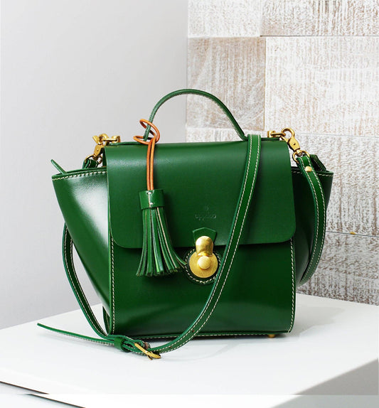 Vive 2.0 Classic Top Handle Satchel - Pine Green