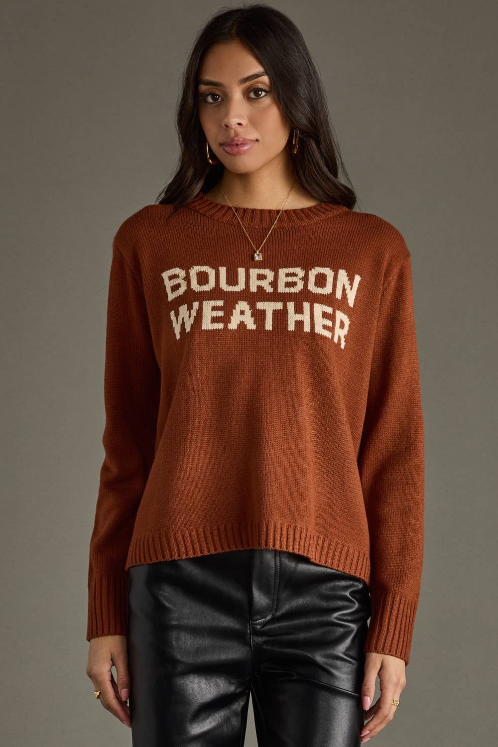 Rust & Ivory Bourbon Weather Sweater *