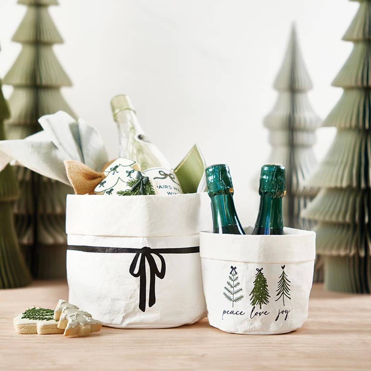 Washable Paper Pouches - Large - Bow