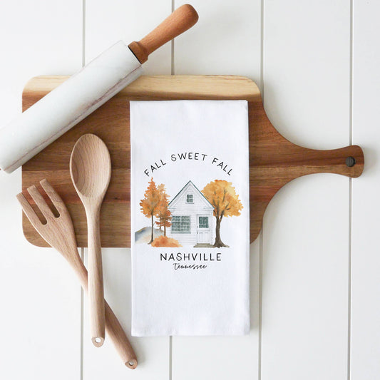 Fall Home Tea Towel