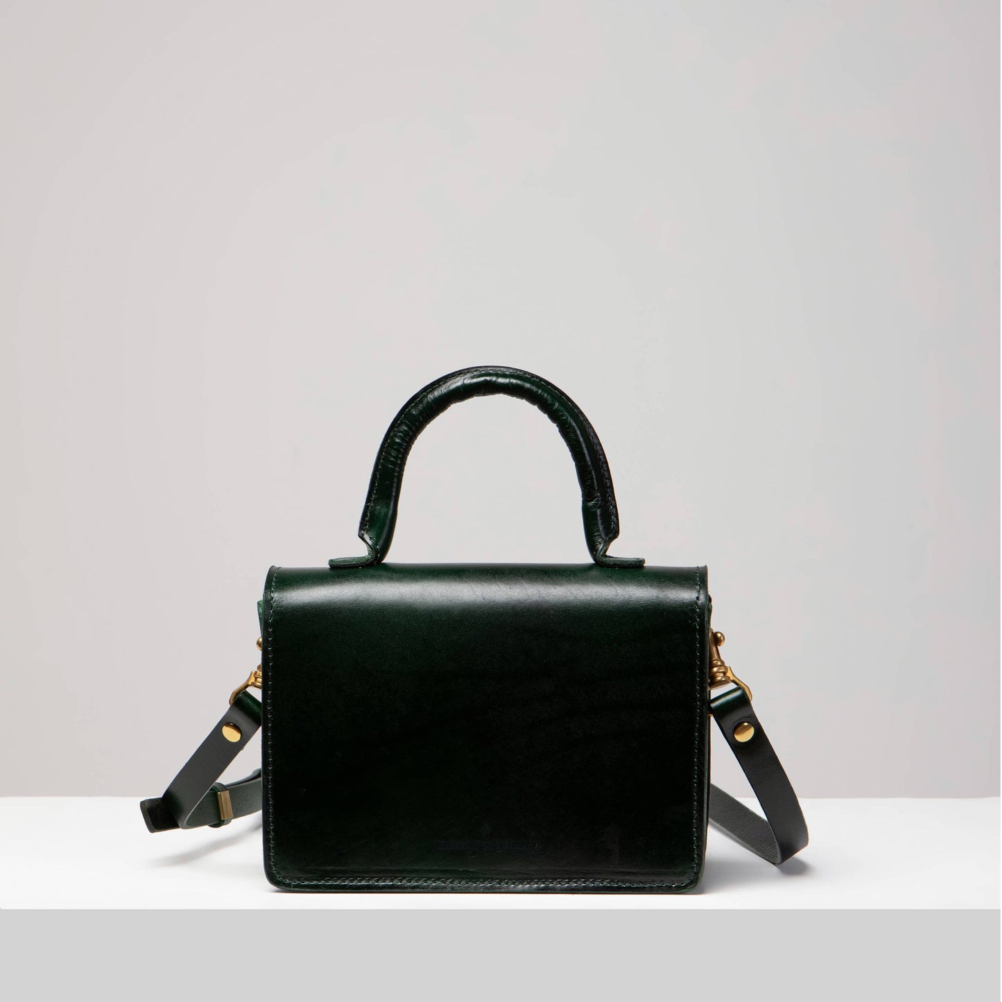 Turn-Loc Mini Satchel - Hunter Green