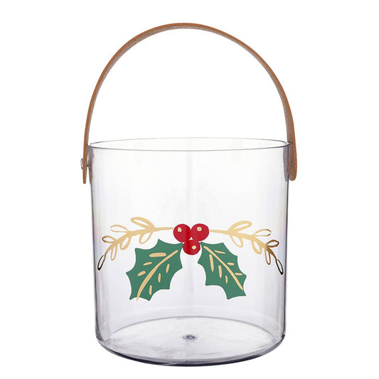 Acrylic Ice Bucket - Holly