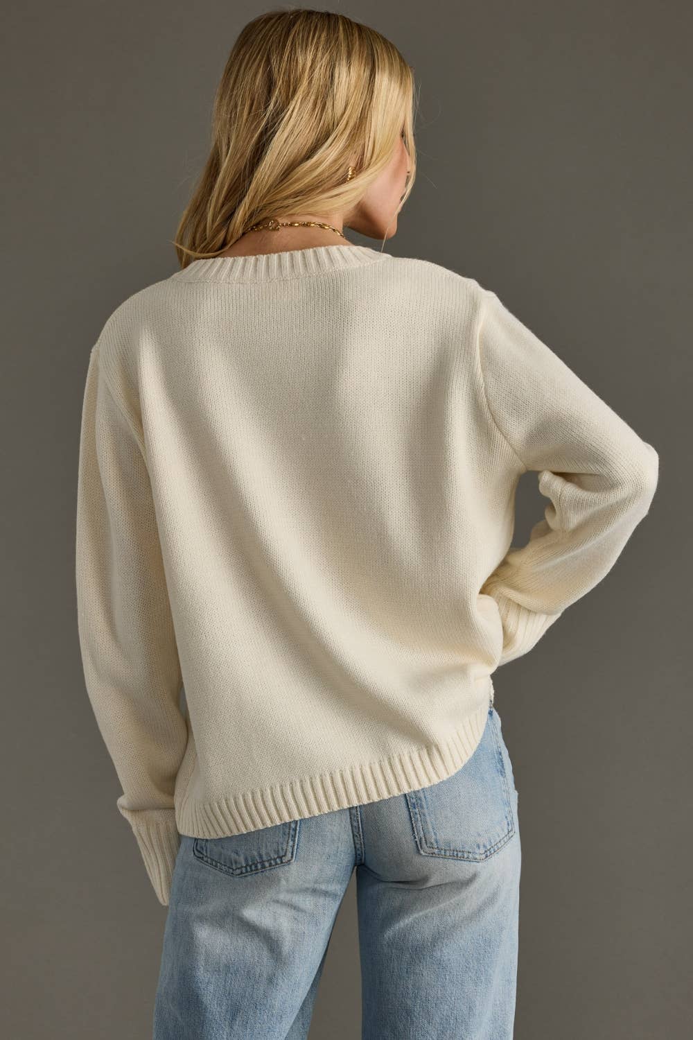 Ivory Whiskey Weather Sweater *