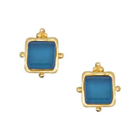 Charlotte Studs - Sapphire