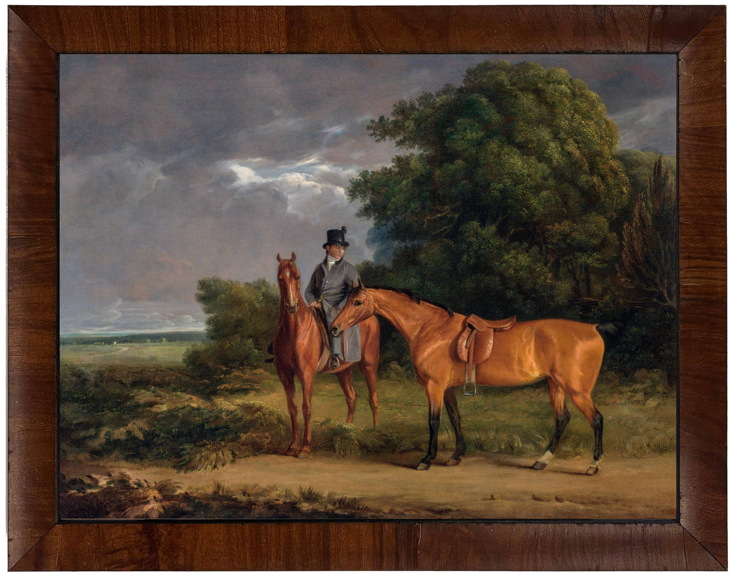 Y Vintage oil painting reproduction